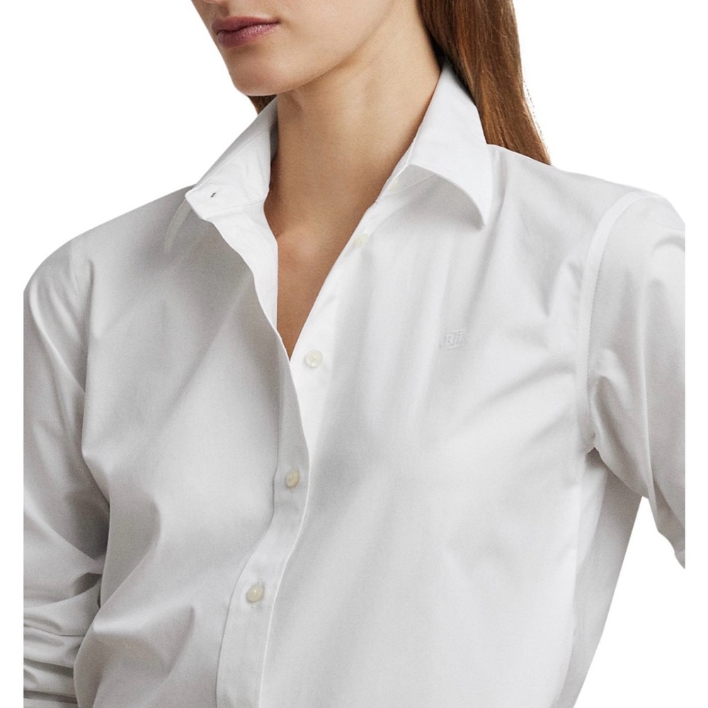 Ralph Lauren White Non-Iron Dress Shirt